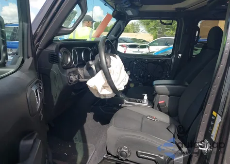 2020 Jeep Wrangler Unlimited Sport Altitude 4X4 from USA, damaged, VIN 1C4HJXDN9LW342014